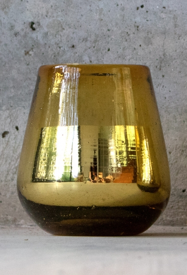 Photophore en verre soufflé